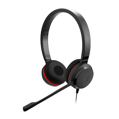 Jabra Evolve 30 II | USB Corded Headset — Mono & Stereo for UC & MS Teams