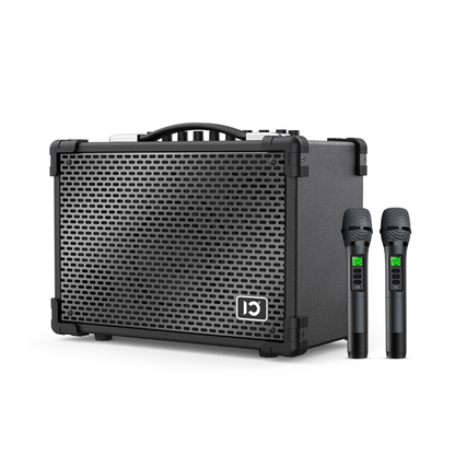 SHIDU A8 Professional Musical Instrument Party Guitar Amplifier Karaoke Wireless Microphone (120W, Bluetooth 5.3, 10000mAh)