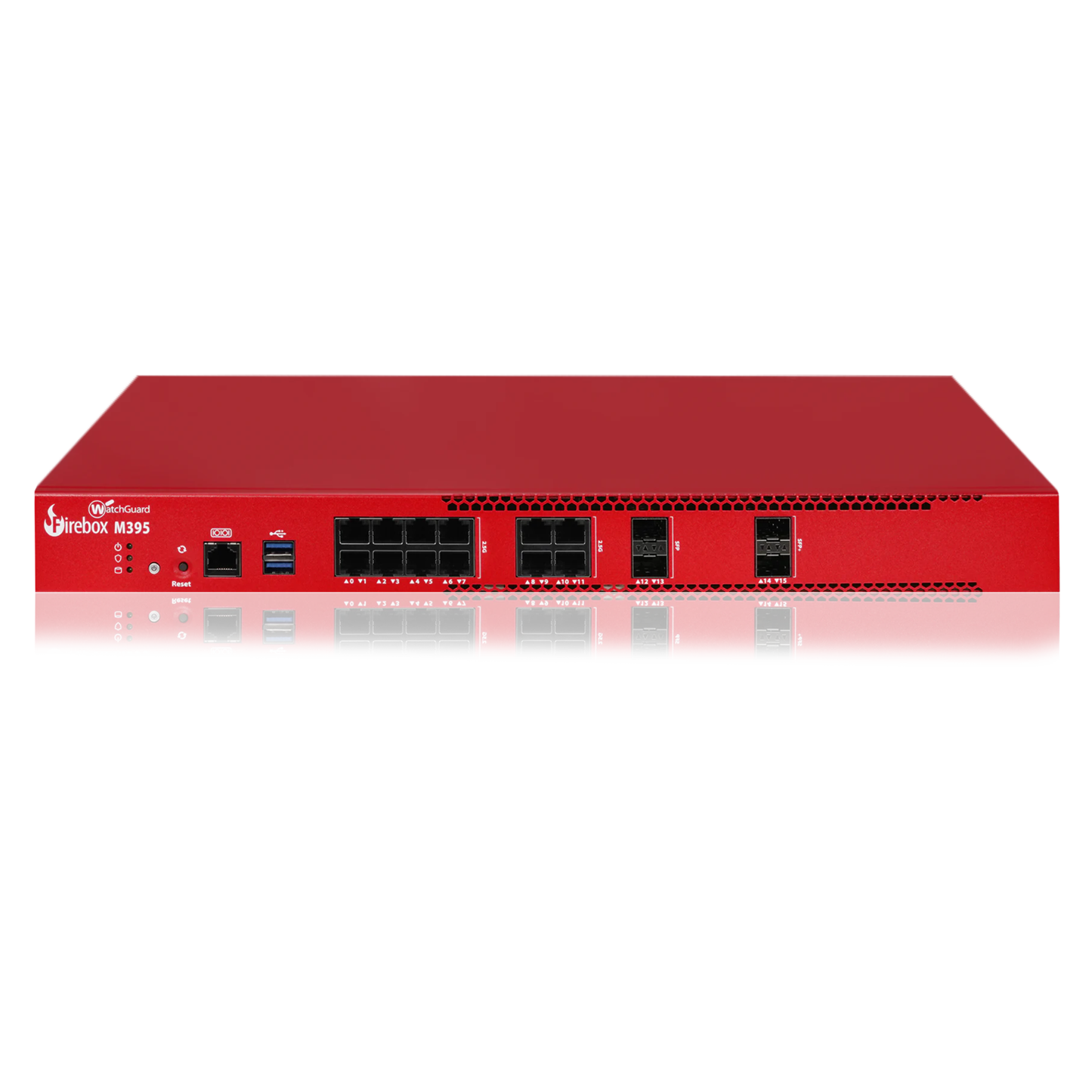 WatchGuard Firebox M395 | Midsize Business Network Firewall (12x2.5 GbE + 2x1 GbE SFP + 2x10 GbE SFP+, 3.0 Gbps UTM)