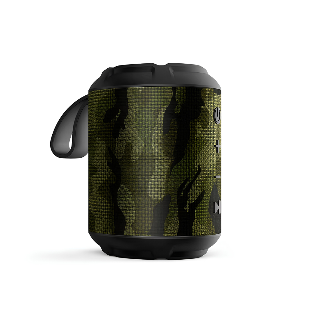SHIDU P6 Professional Waterproof Bluetooth Outdoor Subwoofer Mini Portable Metal Bass Speaker (16W)