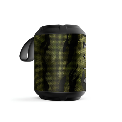 SHIDU P6 Professional Waterproof Bluetooth Outdoor Subwoofer Mini Portable Metal Bass Speaker (16W)
