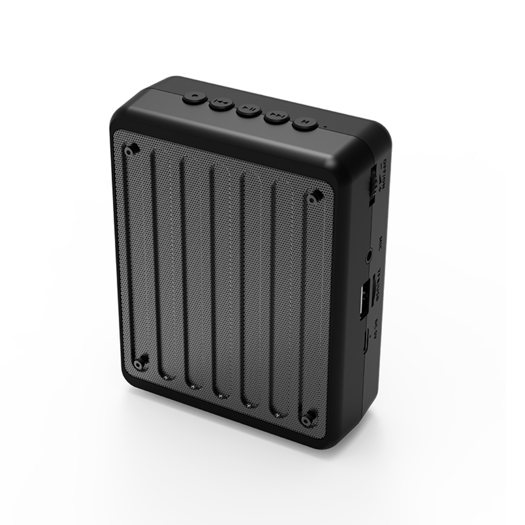 SHIDU M200 Wired Voice Amplifier With 3-Inch Trumpet (10W, Bluetooth 5.0, 1800mAh)
