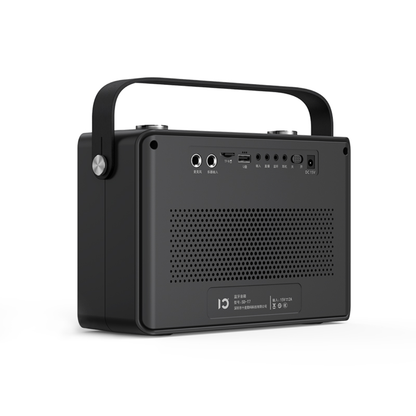 SHIDU T7 Home HiFi Wireless Portable Karaoke Speaker with Microphone (40W, Bluetooth 5.0, 4000mAh)