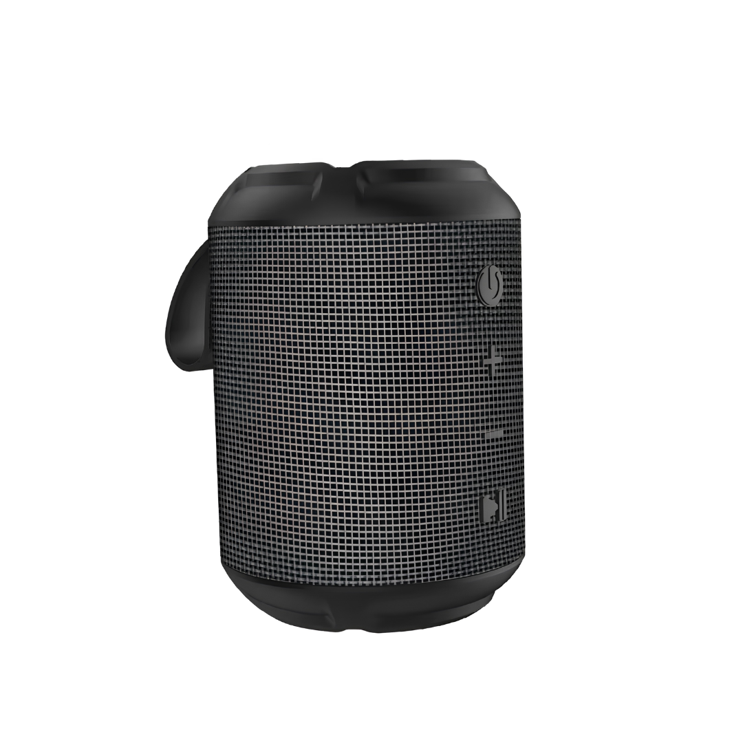 SHIDU P6 Professional Waterproof Bluetooth Outdoor Subwoofer Mini Portable Metal Bass Speaker (16W)