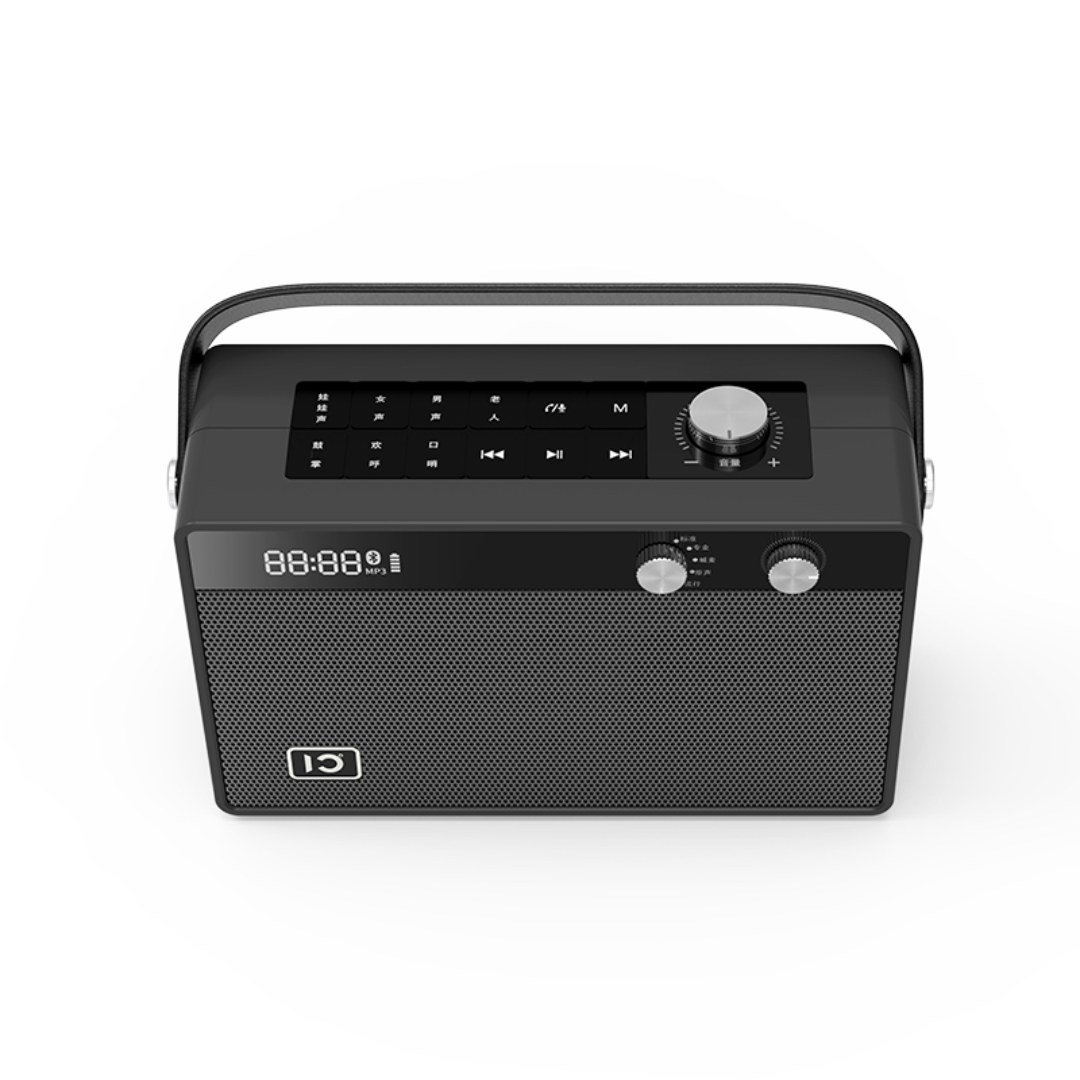 SHIDU T6 Home HiFi Wireless Karaoke Speaker with Microphone (30W, Bluetooth 5.0, 2500mAh)
