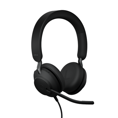 Jabra Evolve2 40 SE | Professional USB Corded Headset — Mono & Stereo for UC & MS Teams