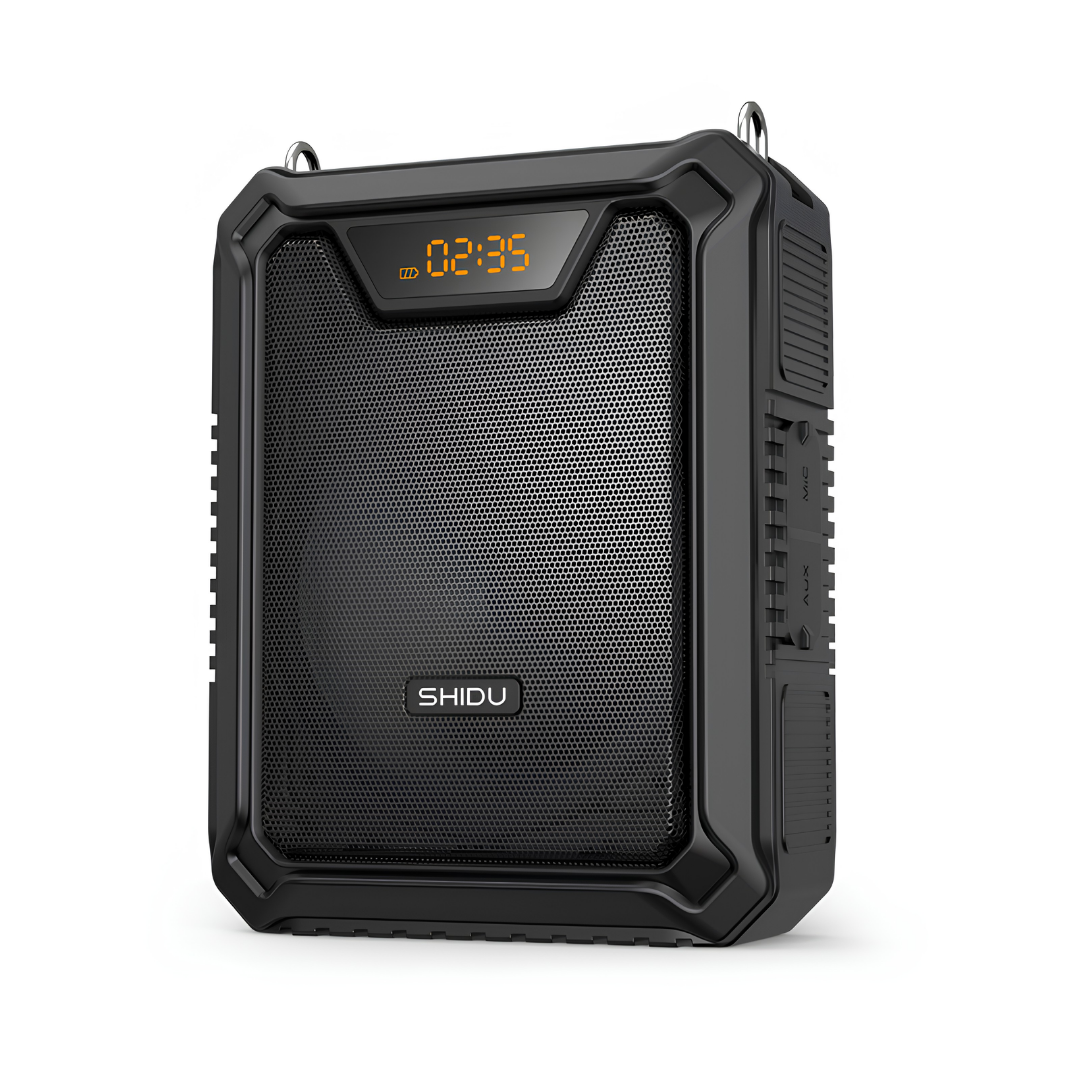 SHIDU M1000 | UHF Wireless Voice Amplifier Waterproof (30W, Bluetooth 5.0, 2500mAh)