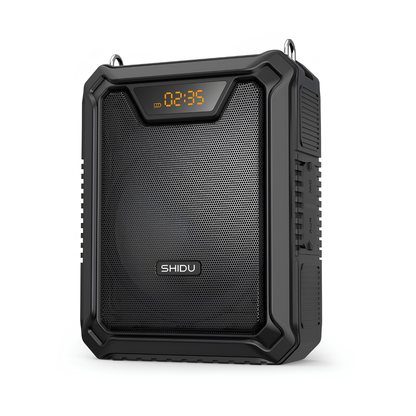 SHIDU M1000 | UHF Wireless Voice Amplifier Waterproof (30W, Bluetooth 5.0, 2500mAh)