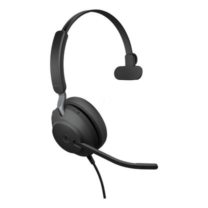 Jabra Evolve2 40 SE | Professional USB Corded Headset — Mono & Stereo for UC & MS Teams