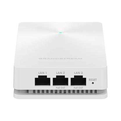 Grandstream GWN7624 | In-Wall Wi-Fi Access Point (2.4G 2x2:2 / 5G 4x4:4 MU-MIMO, 2.03Gbps, 200 Devices)