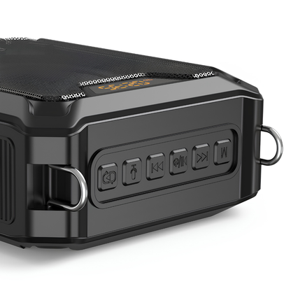 SHIDU M1000 | UHF Wireless Voice Amplifier Waterproof (30W, Bluetooth 5.0, 2500mAh)