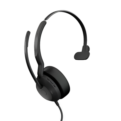 Jabra Evolve2 50 | Premium USB Corded Headset — Mono & Stereo for UC & MS Teams