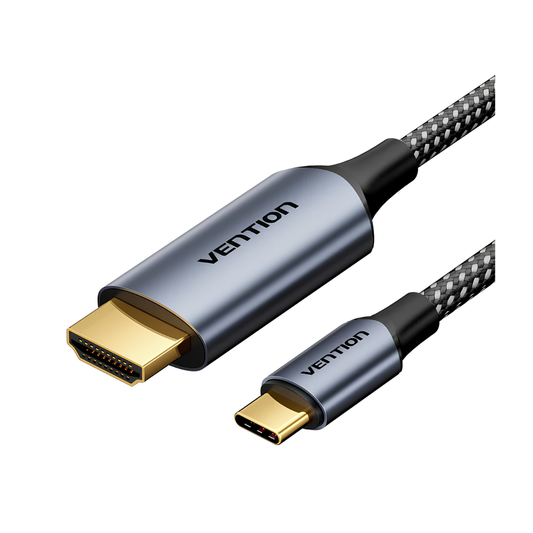 Vention USB-C to HDMI 4K Braided Adapter Cable (CRHH Series)