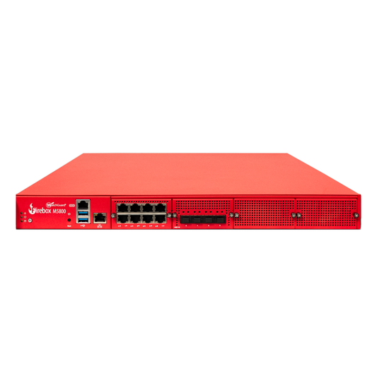 WatchGuard Firebox M5800 | Top-Performance Enterprise Network Firewall (8x1 GbE + 4x10 GbE, 11.3 Gbps UTM, Unrestricted VPN)