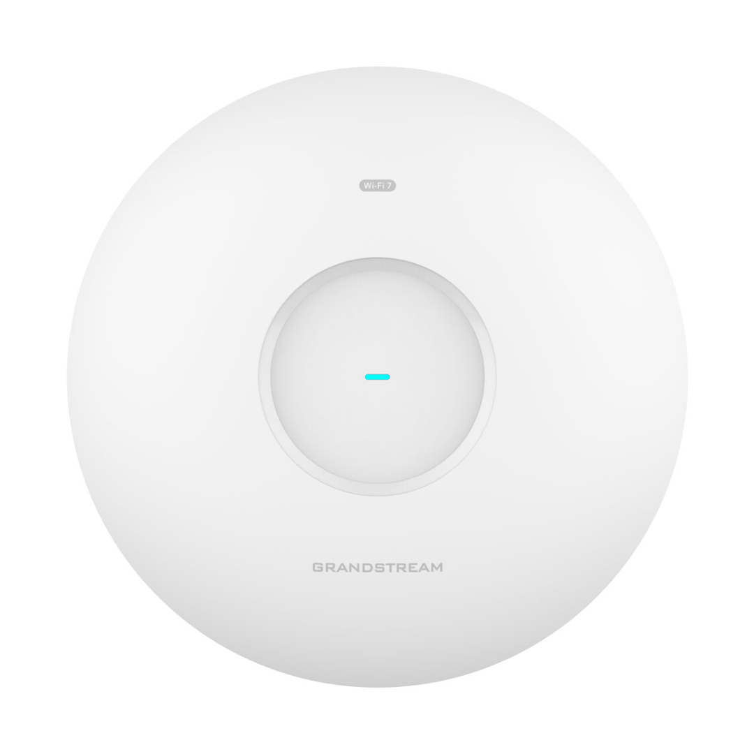 Grandstream GWN7674 | Wi-Fi 7 CERTIFIED Tri-Band Access Point (BE21000, 21Gbps, 4x4:4 5G/6G + 2x2:2 2.4G MU-MIMO, 768 Devices)