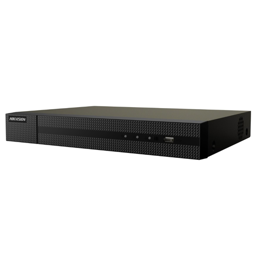 Hikvision HiWatch HWN-4216MH-16P | 16-Channel 4K 1U 16-Port PoE Network Video Recorder (160Mbps Bandwidth, H.265+, Dual SATA)
