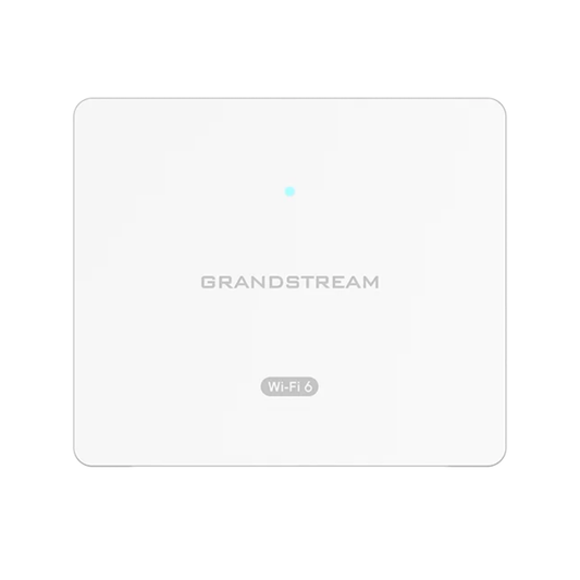 Grandstream GWN7604 | Compact AX3000 Wi-Fi 6 Access Point with Integrated PoE Switch (Dual-Band MU-MIMO, 3Gbps, 256 Devices)