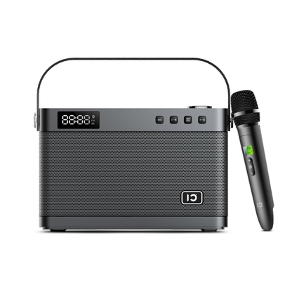 SHIDU T9 Portable Wireless Karaoke Speaker with Instrument Support (40W, Bluetooth 5.0, 4000mAh)