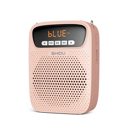 SHIDU Voice Amplifier S278 With Wired Microphone And Bluetooth AUX Play (15W, Bluetooth 5.0, 2500mAh)