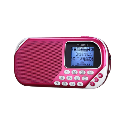 SHIDU S228 Bluetooth Speaker with FM Multifunctional Radio (3W)
