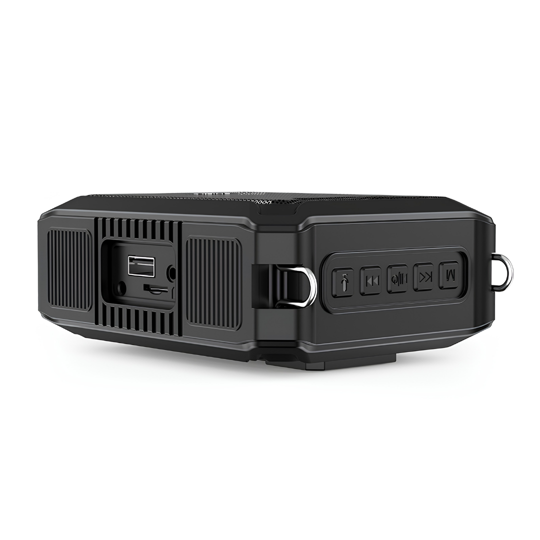 SHIDU M808 UHF | New Wireless Voice Amplifier Waterproof BT Loud Speaker (18W, Bluetooth 5.0, 2500mAh)