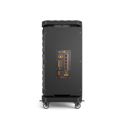 SHIDU K30 Professional DJ Box Karaoke Trolley Portable Speaker (120W, Bluetooth 5.0, 5000mAh)