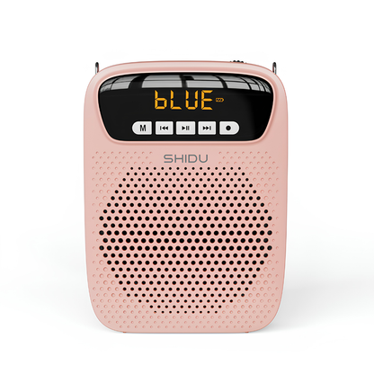 SHIDU Voice Amplifier S278 With Wired Microphone And Bluetooth AUX Play (15W, Bluetooth 5.0, 2500mAh)