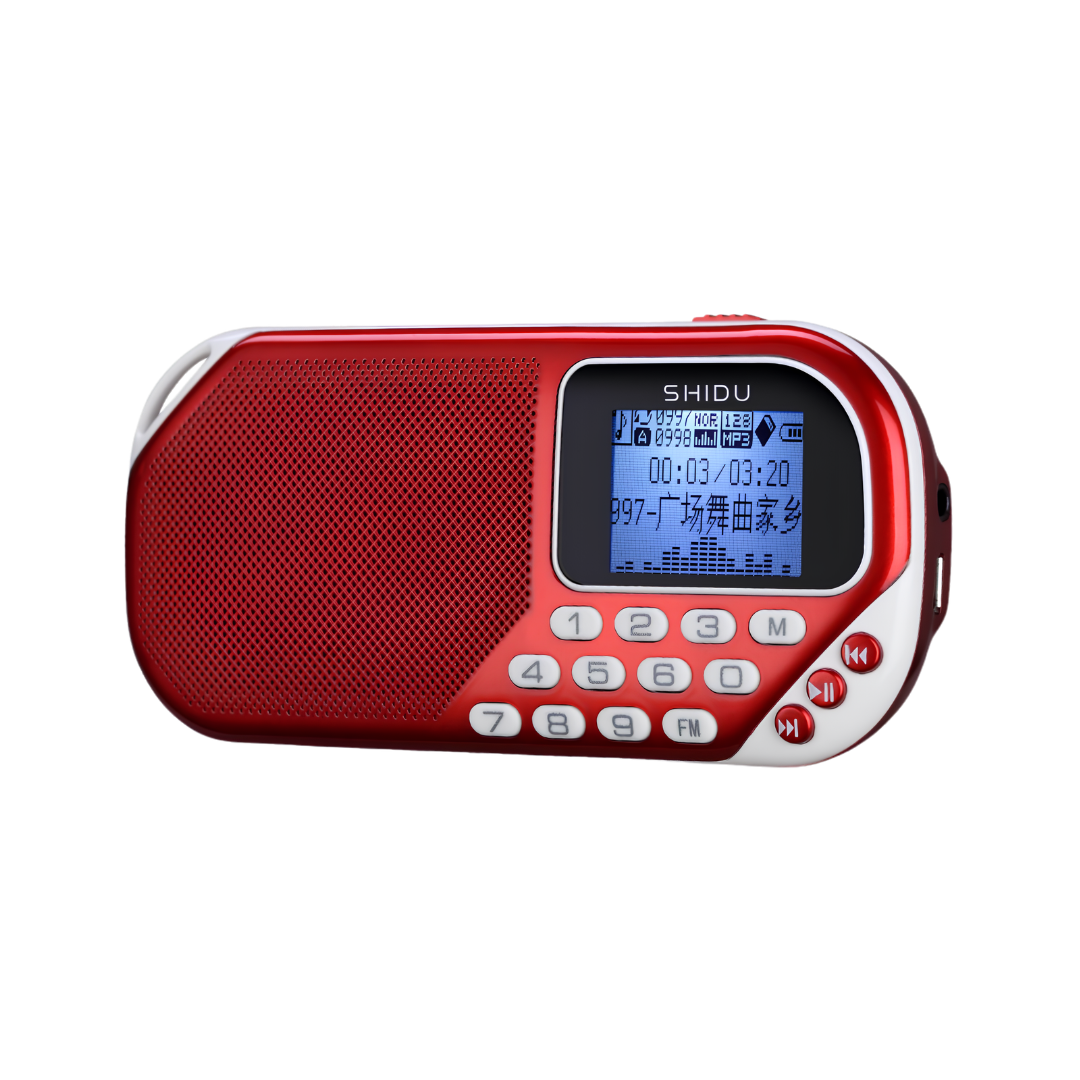 SHIDU S228 Bluetooth Speaker with FM Multifunctional Radio (3W)