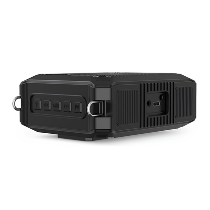 SHIDU M808 UHF | New Wireless Voice Amplifier Waterproof BT Loud Speaker (18W, Bluetooth 5.0, 2500mAh)