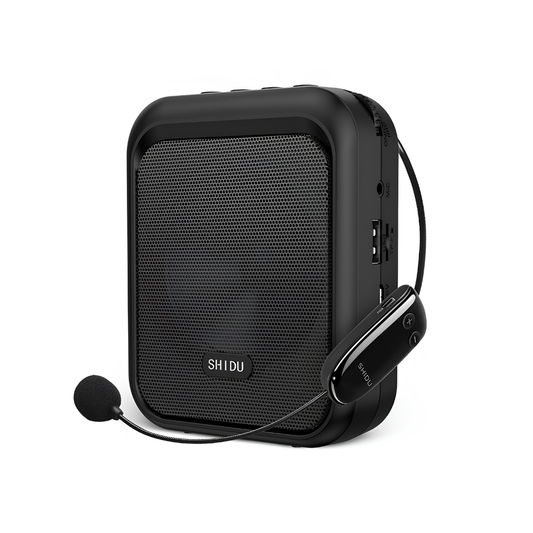 SHIDU S40 UHF | Portable Wireless Voice Amplifier (10W, Bluetooth 5.0, 1500mAh)