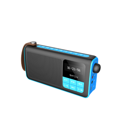 SHIDU S188 Bluetooth Speaker Radio with LED Display (Support Double TF Card Play)