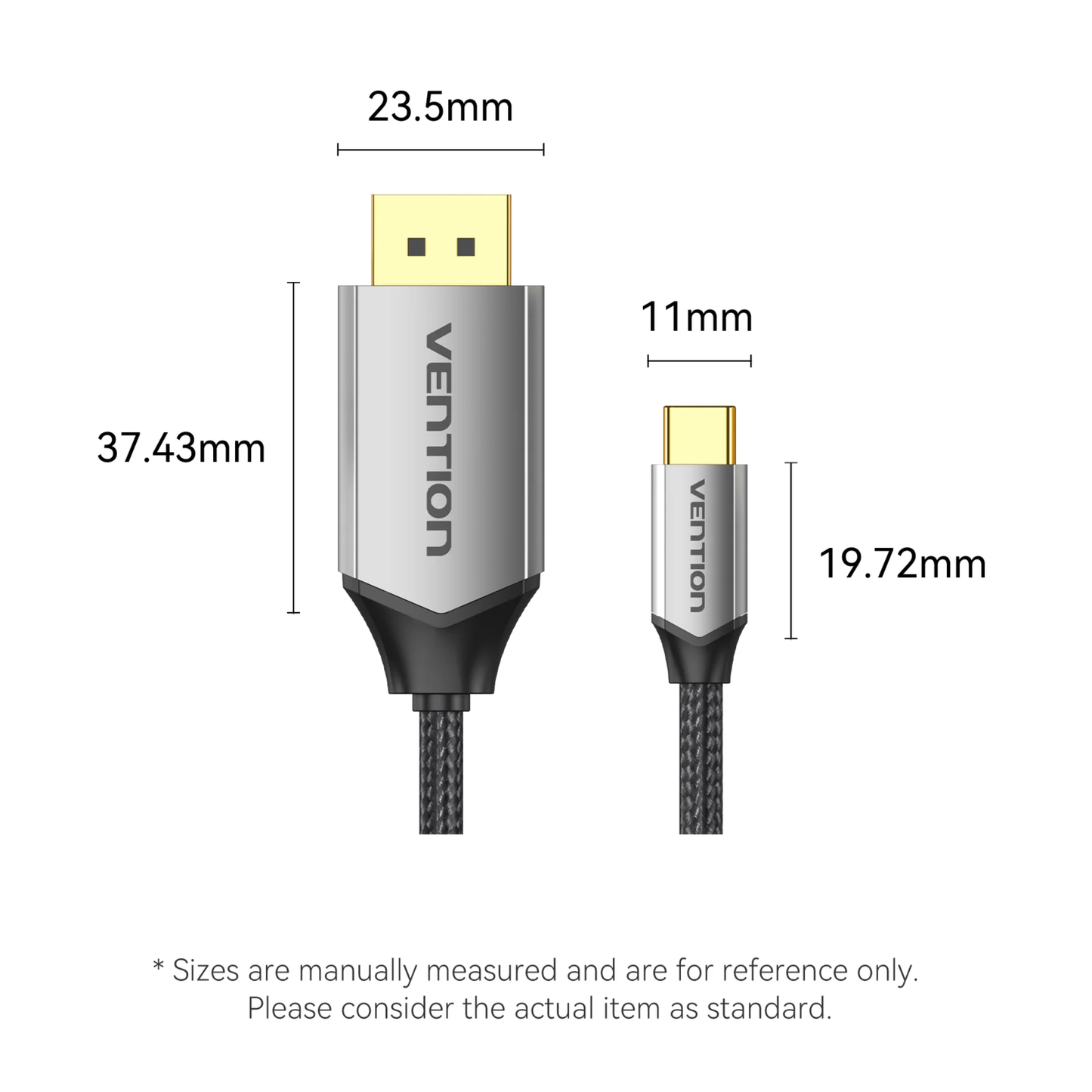 Vention DisplayPort Male to Male 16K Cable (HGBH Series)