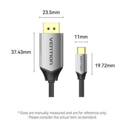 Vention DisplayPort Male to Male 16K Cable (HGBH Series)