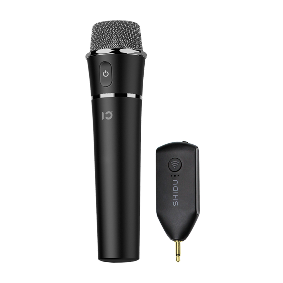 SHIDU U5 Mini Portable UHF Wireless Microphone (2000mAh, 10-Hour Battery Life)