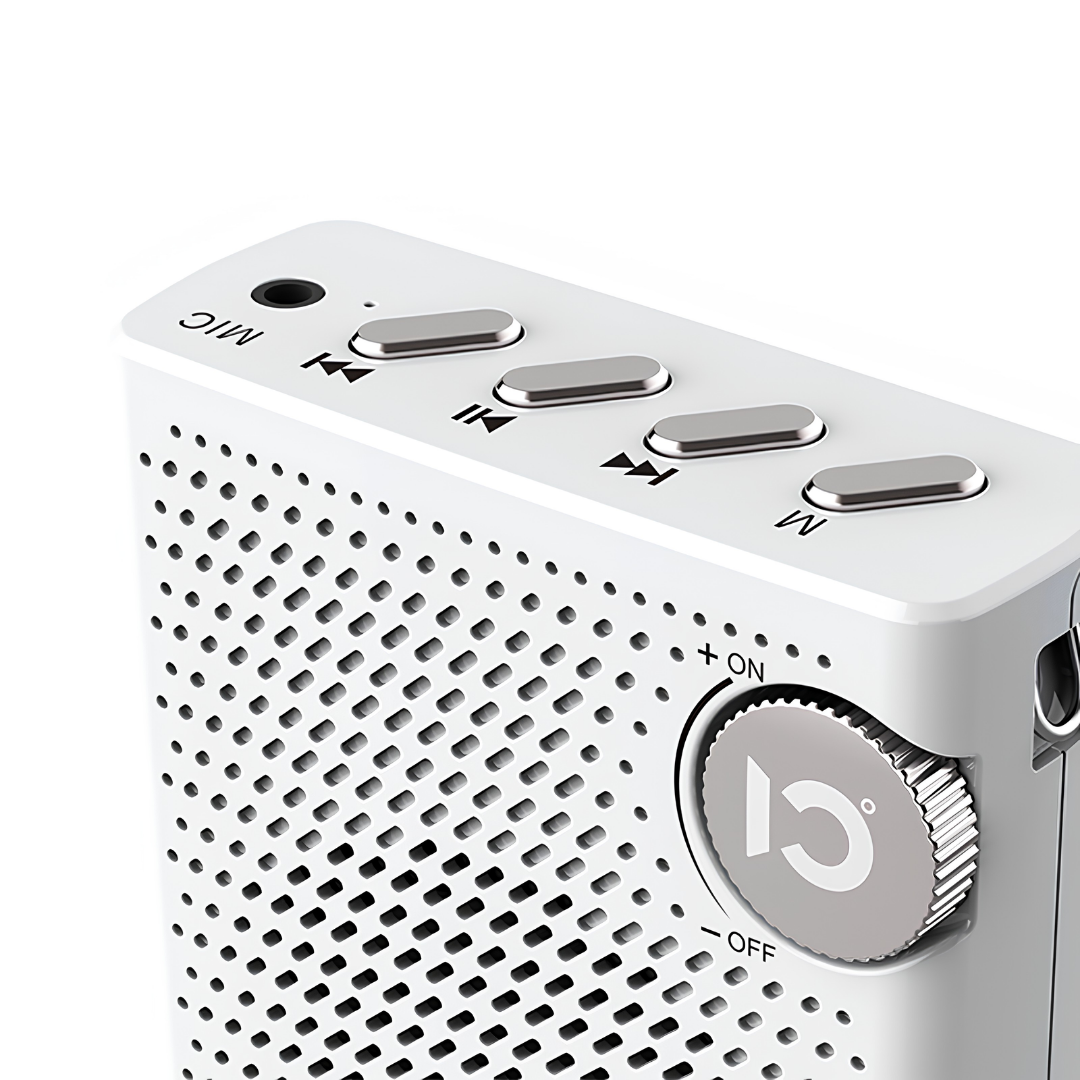 SHIDU S820 Wired Voice Amplifier With 2.5-Inch Magnetic Trumpet (10W, Bluetooth 5.0, 1100mAh)