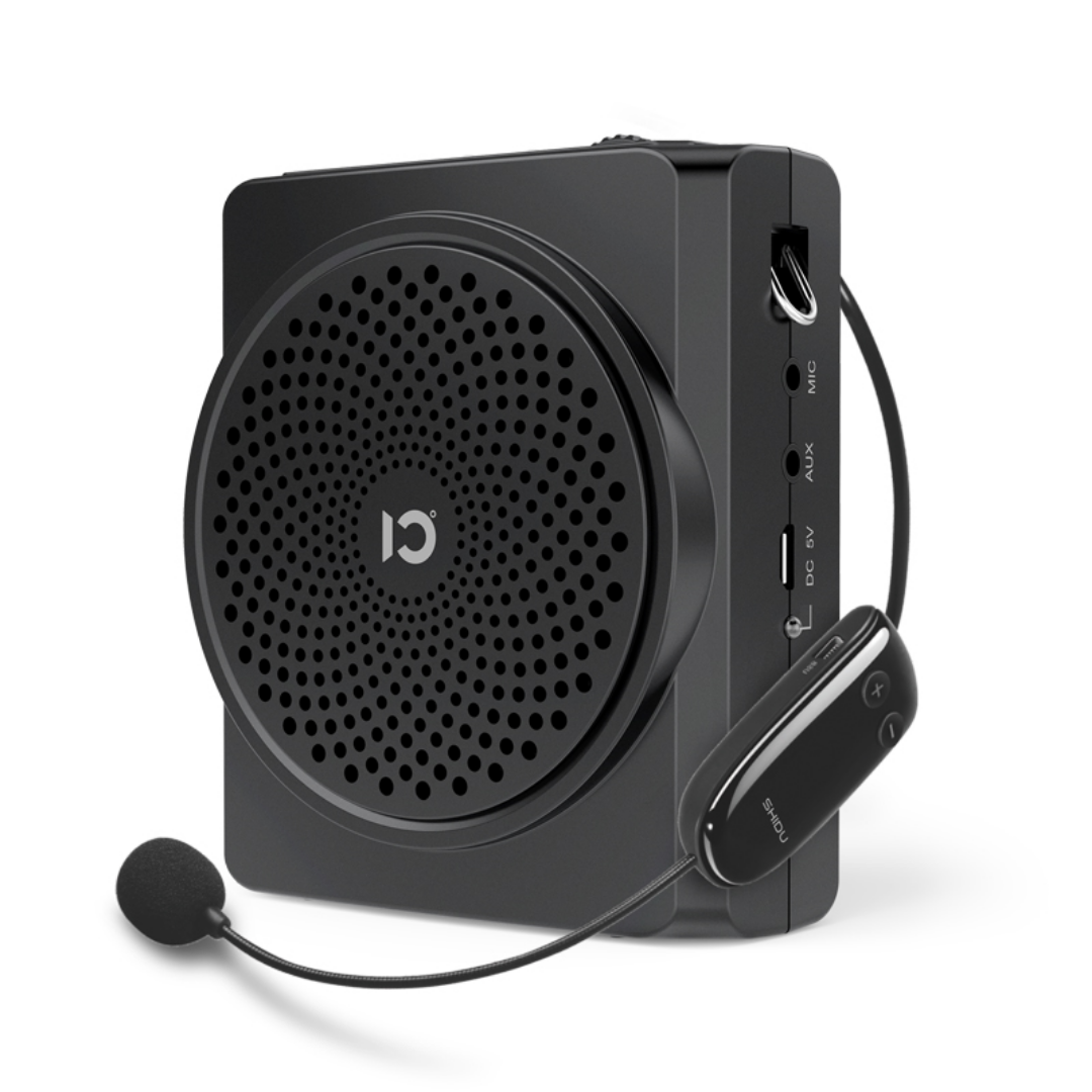SHIDU Voice Amplifier S619 UHF | Wireless Speaker (16W, Bluetooth 5.0, 2000mAh)