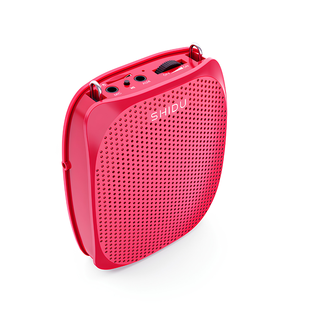 SHIDU Voice Amplifier S515 With Wired Microphone Mini Speaker (10W, Bluetooth 5.0, 1050mAh)