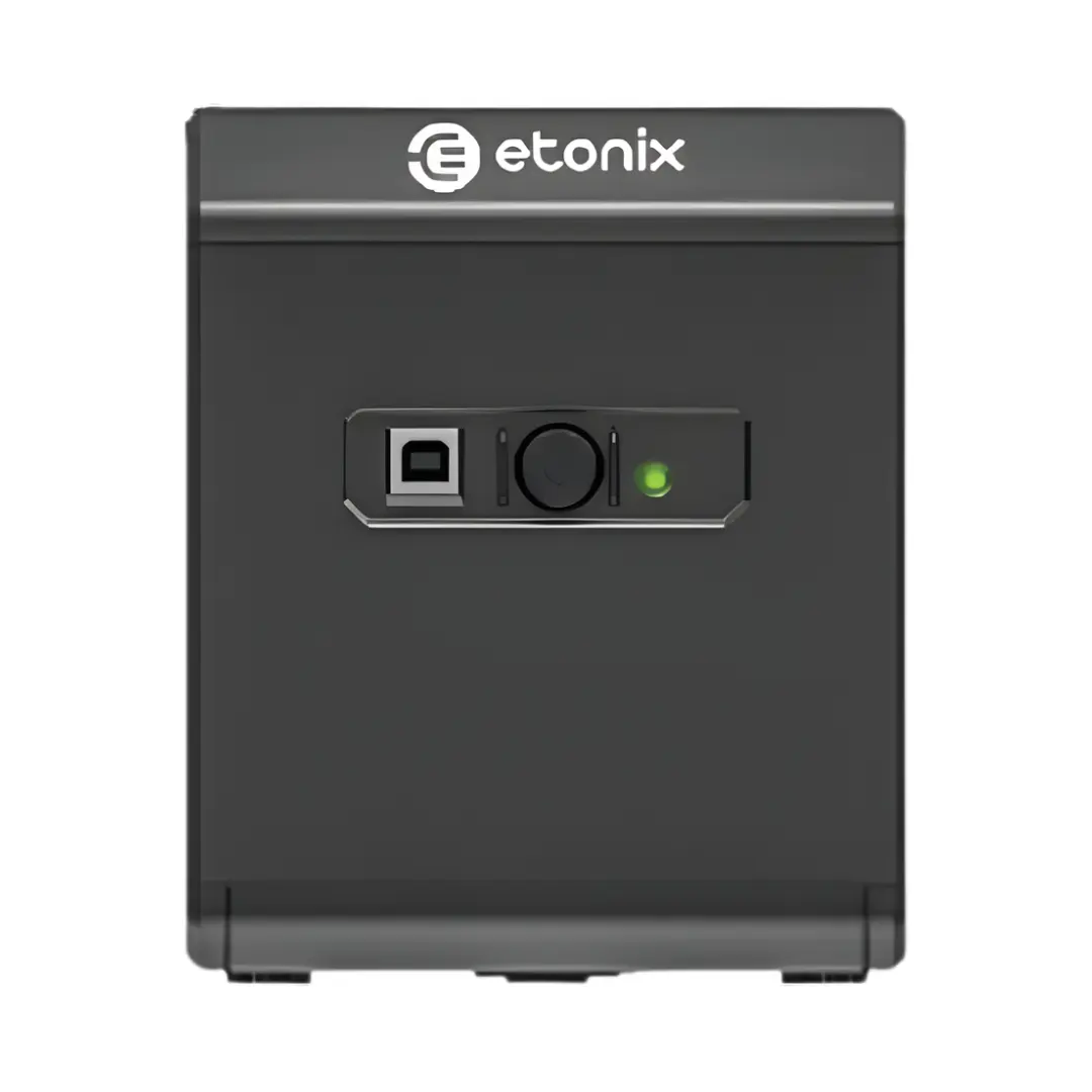 Etonix UPS EBOX 1000 | Reliable 650VA/360W Power Backup — 8 Output Sockets & USB Port