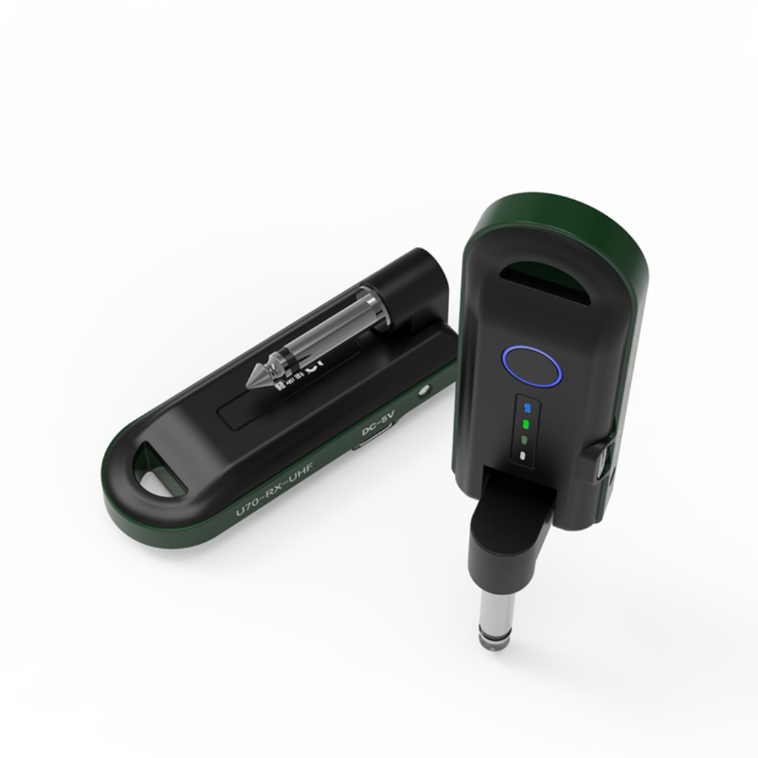 SHIDU U70 UHF Musical Instrument Wireless Transmitter and Receiver Set (700mAh)