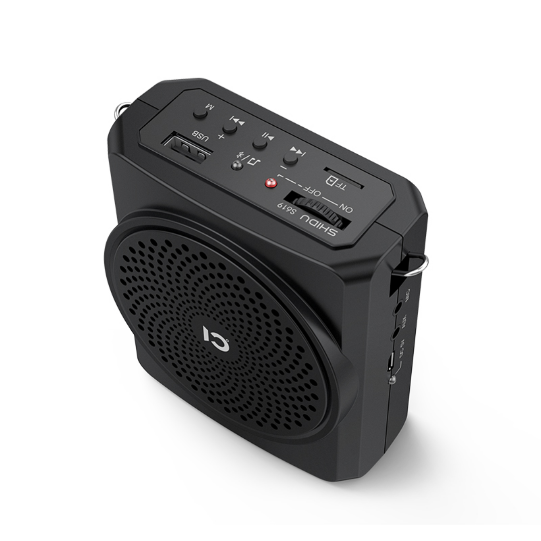 SHIDU Voice Amplifier S619 UHF | Wireless Speaker (16W, Bluetooth 5.0, 2000mAh)