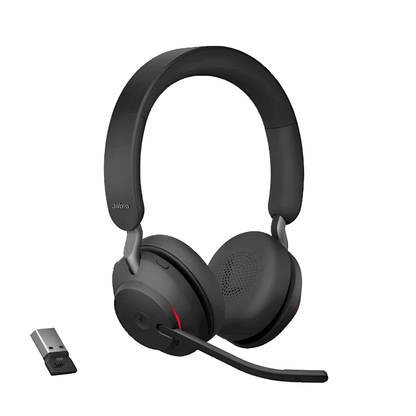 Jabra Evolve2 65 | Wireless ANC Headset — Mono & Stereo for Microsoft Teams & UC