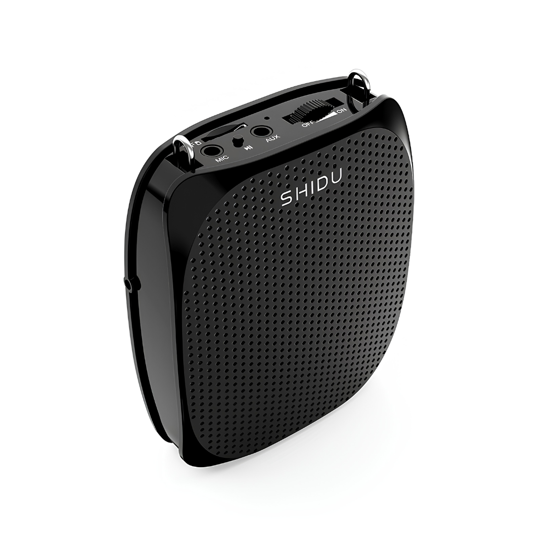 SHIDU Voice Amplifier S515 With Wired Microphone Mini Speaker (10W, Bluetooth 5.0, 1050mAh)