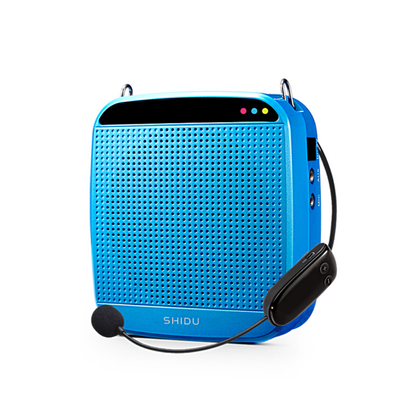 SHIDU Voice Amplifier Portable Speaker S613 | High Power UHF Wireless for Teacher (RMS 18W, 1100mAh)