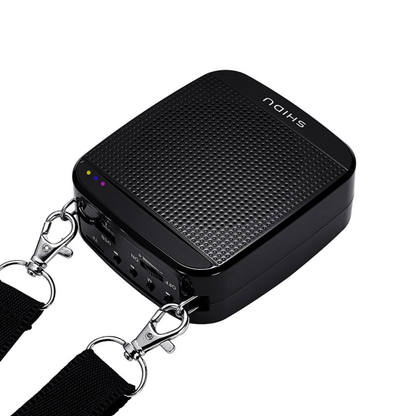 SHIDU Voice Amplifier Portable Speaker S613 | High Power UHF Wireless for Teacher (RMS 18W, 1100mAh)