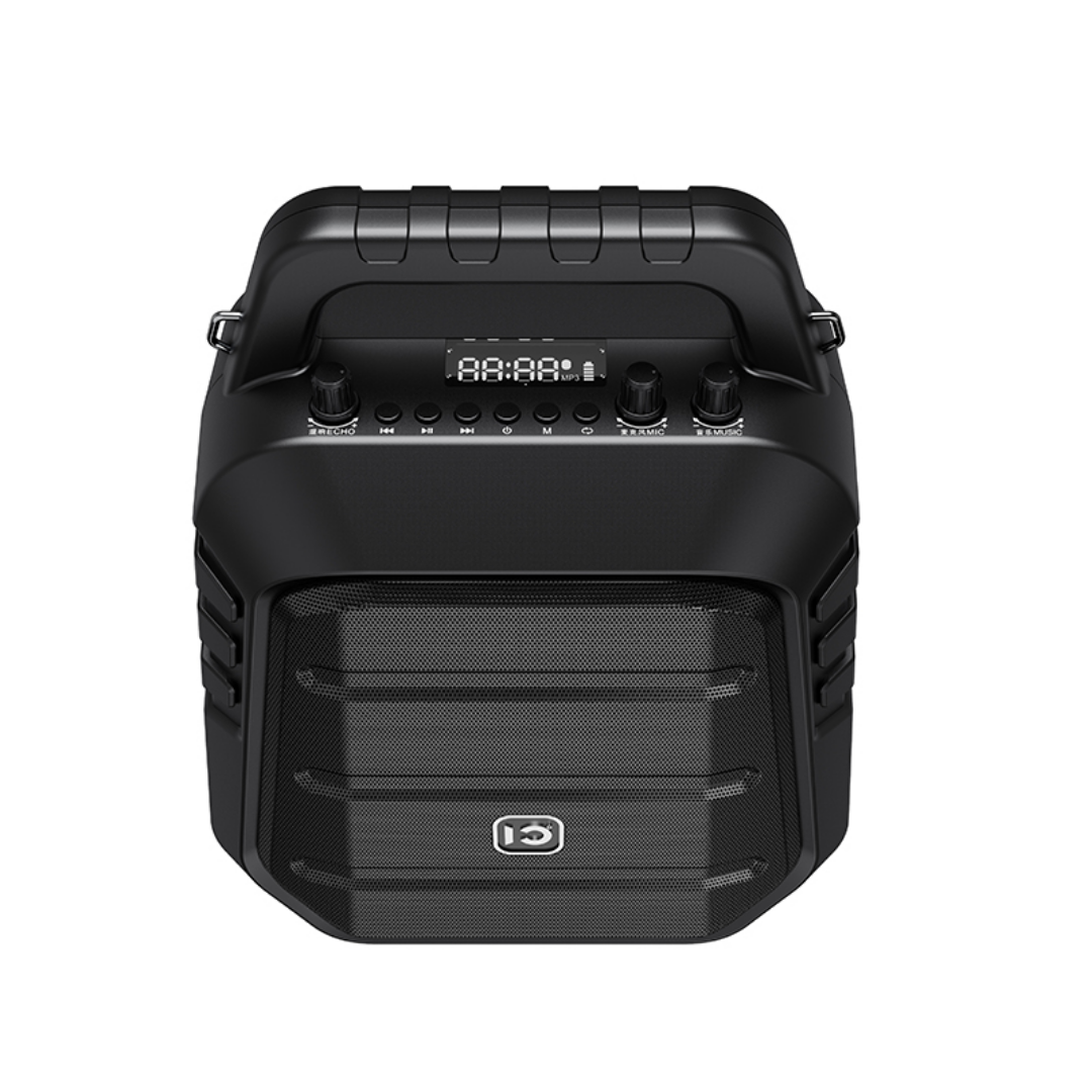 SHIDU S98 60W Powerful PA Speaker with Handheld Microphone (60W, Bluetooth 5.0, 5000mAh)
