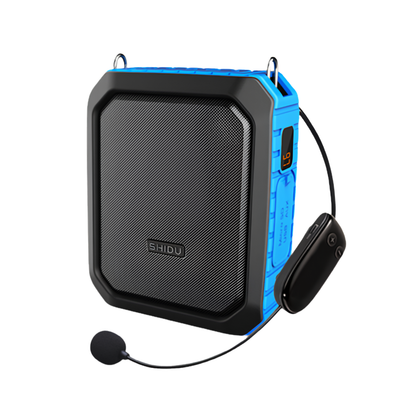 SHIDU M800 UHF | Wireless Multi-Functional Voice Amplifier IPX5 Waterproof Loudspeaker (18W, Bluetooth 4.2, 4400mAh)