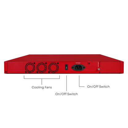 WatchGuard Firebox M395 | Midsize Business Network Firewall (12x2.5 GbE + 2x1 GbE SFP + 2x10 GbE SFP+, 3.0 Gbps UTM)
