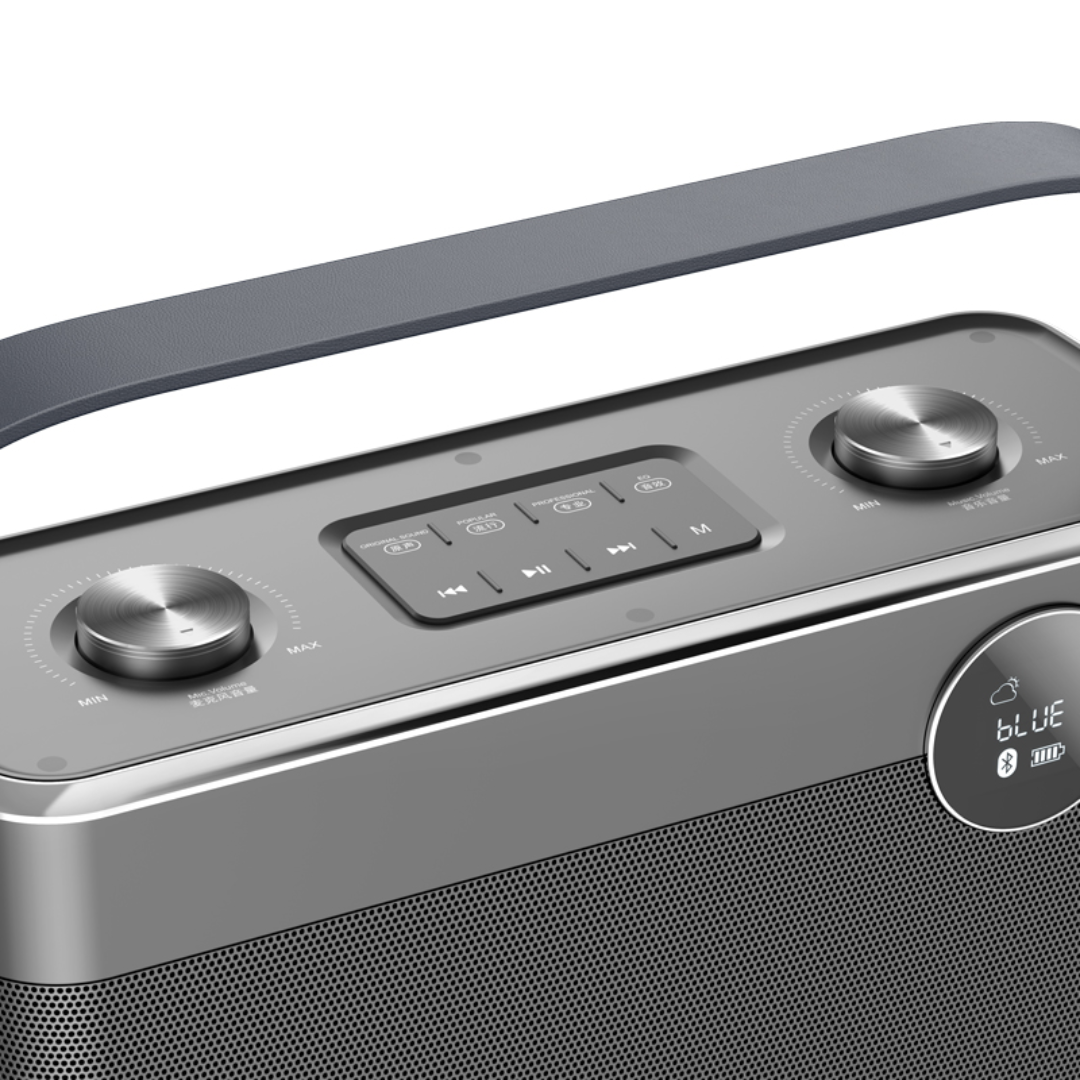 SHIDU T11 Wireless PA Speaker For Karaoke and Music (80W, Bluetooth 5.0, 5200mAh)