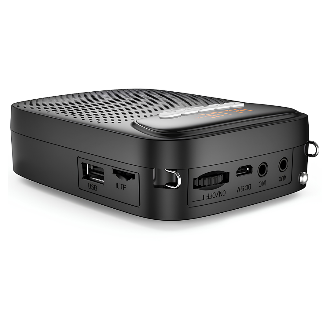 SHIDU S278 UHF | Wireless Portable Voice Amplifier (15W, Bluetooth 5.0, 2500mAh)