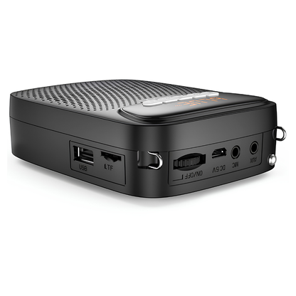 SHIDU S278 UHF | Wireless Portable Voice Amplifier (15W, Bluetooth 5.0, 2500mAh)